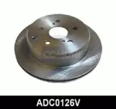 Тормозной диск COMLINE ADC0126V вентилируемый , задняя ось