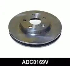 Тормозной диск COMLINE ADC0169V вентилируемый , передняя ось