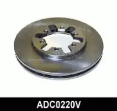 Тормозной диск COMLINE ADC0220V вентилируемый , передняя ось