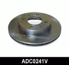 Тормозной диск COMLINE ADC0241V вентилируемый , передняя ось