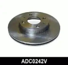 Тормозной диск COMLINE ADC0242V вентилируемый , передняя ось