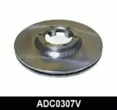 Тормозной диск COMLINE ADC0307V вентилируемый , передняя ось