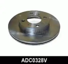 Тормозной диск COMLINE ADC0328V вентилируемый , передняя ось