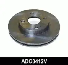 Тормозной диск COMLINE ADC0412V вентилируемый , передняя ось