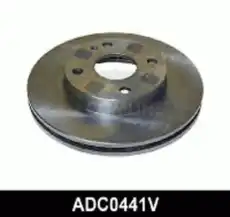 Тормозной диск COMLINE ADC0441V вентилируемый , передняя ось