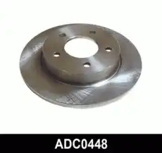 Тормозной диск COMLINE ADC0448 полный , задняя ось