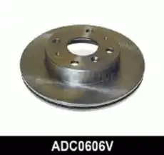Тормозной диск COMLINE ADC0606V вентилируемый , передняя ось