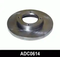 Тормозной диск COMLINE ADC0614 полный , передняя ось