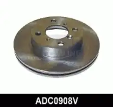 Тормозной диск COMLINE ADC0908V вентилируемый , передняя ось