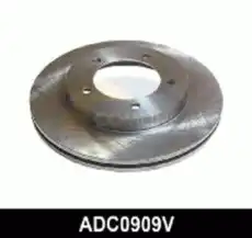 Тормозной диск COMLINE ADC0909V вентилируемый , передняя ось