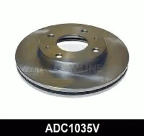 Тормозной диск COMLINE ADC1035V вентилируемый , передняя ось
