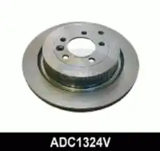Тормозной диск COMLINE ADC1324V вентилируемый , задняя ось