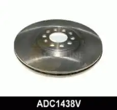 Тормозной диск COMLINE ADC1438V вентилируемый , передняя ось