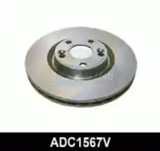Тормозной диск COMLINE ADC1567V вентилируемый , передняя ось
