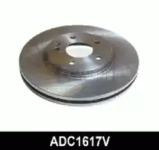 Тормозной диск COMLINE ADC1617V вентилируемый , передняя ось