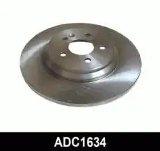 Тормозной диск COMLINE ADC1634 полный , задняя ось