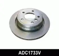 Тормозной диск COMLINE ADC1733V вентилируемый , задняя ось