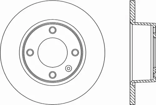 Тормозной диск OPEN PARTS BDA1759.10