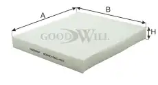 Салонный фильтр GOODWILL AG555CF