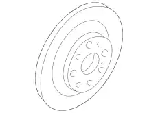 Тормозной диск MAZDA N0YY26251A ,