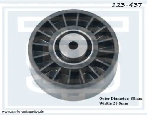 STARKE_РОЛИК ПРИВОДНОГО РЕМНЯ ME 123437