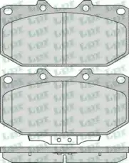 Комплект тормозных колодок, диско 05P1049 LPR