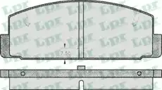 Тормозные колодки дисковые LPR 05P336