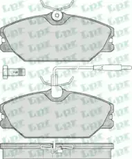 Тормозные колодки дисковые LPR 05P445