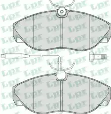 Тормозные колодки дисковые LPR 05P493