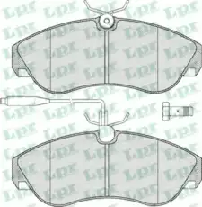 Тормозные колодки дисковые LPR 05P494