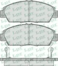 Тормозные колодки дисковые LPR 05P567