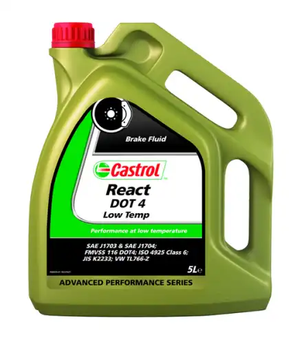 Тормозная жидкость CASTROL 155CF8 DOT 4 5 л