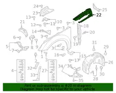Уплотнение 8S0821170A VAG