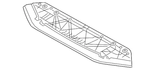  (8 гр.), (AUDI), Замыкающая панель 8W6807611 VAG