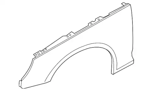 Крыло VAG 8W0821105A