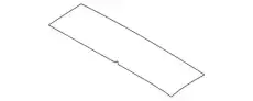 демпфер панели крыши / pad-roof 85305-1R000 MOBIS