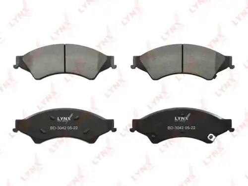 Тормозные колодки дисковые LYNXAUTO BD-3042