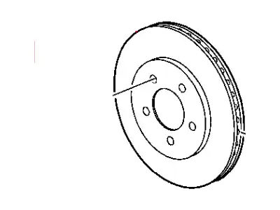 Тормозной диск DODGE 4721820AF