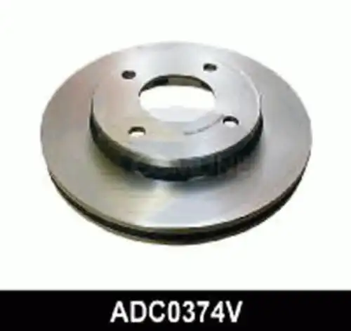 Тормозной диск COMLINE ADC0374V вентилируемый , передняя ось
