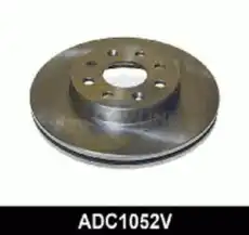 Тормозной диск COMLINE ADC1052V вентилируемый , передняя ось