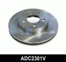 Тормозной диск COMLINE ADC2301V вентилируемый , передняя ось