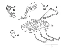 Топливный фильтр FORD FG-986-B