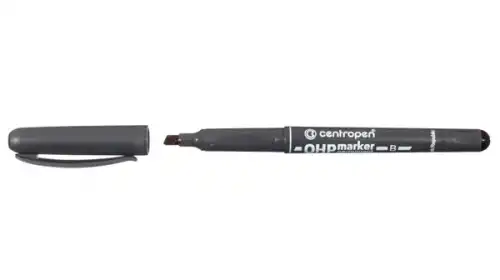 МАРКЕР ПЕРМ.CENTROPEN 2638 1-4ММ КЛИНОВИДН.ЧЕРНЫЙ 2638/1Ч 8595013611500