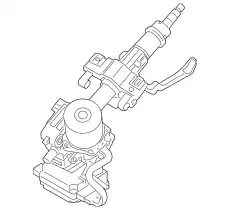рулевая колонка 563102W830 HYUNDAI