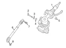 рулевая колонка 563102W830 HYUNDAI