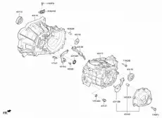 431342A010 Кольцо уплотнительное КПП Sorento'12--- HYUNDAI