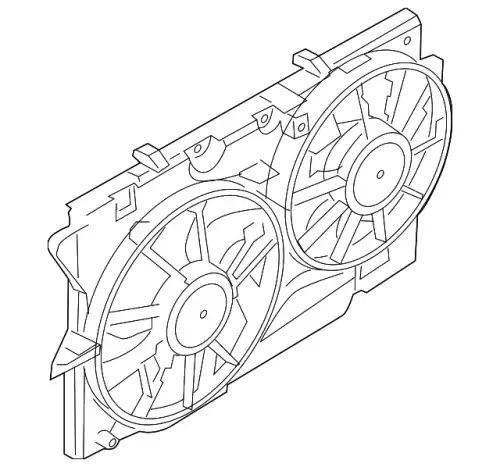  ВЕНТИЛЯТОР В СБОРЕ DB5Z-8C607-D FORD