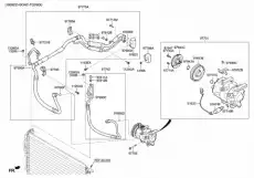 КОМПРЕССОР КОНДИЦИОНЕРА 97701F2800 HYUNDAI