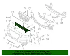 86550D2000 ОПОРНАЯ ПЛАНКА БАМПЕРА HYUNDAI
