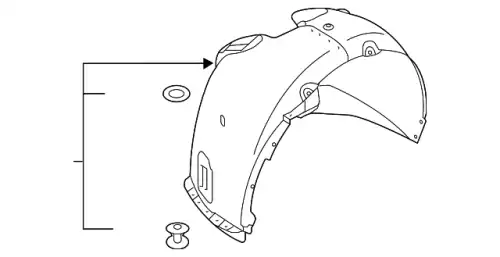 Подкрылок HYUNDAI / KIA 86812D2000